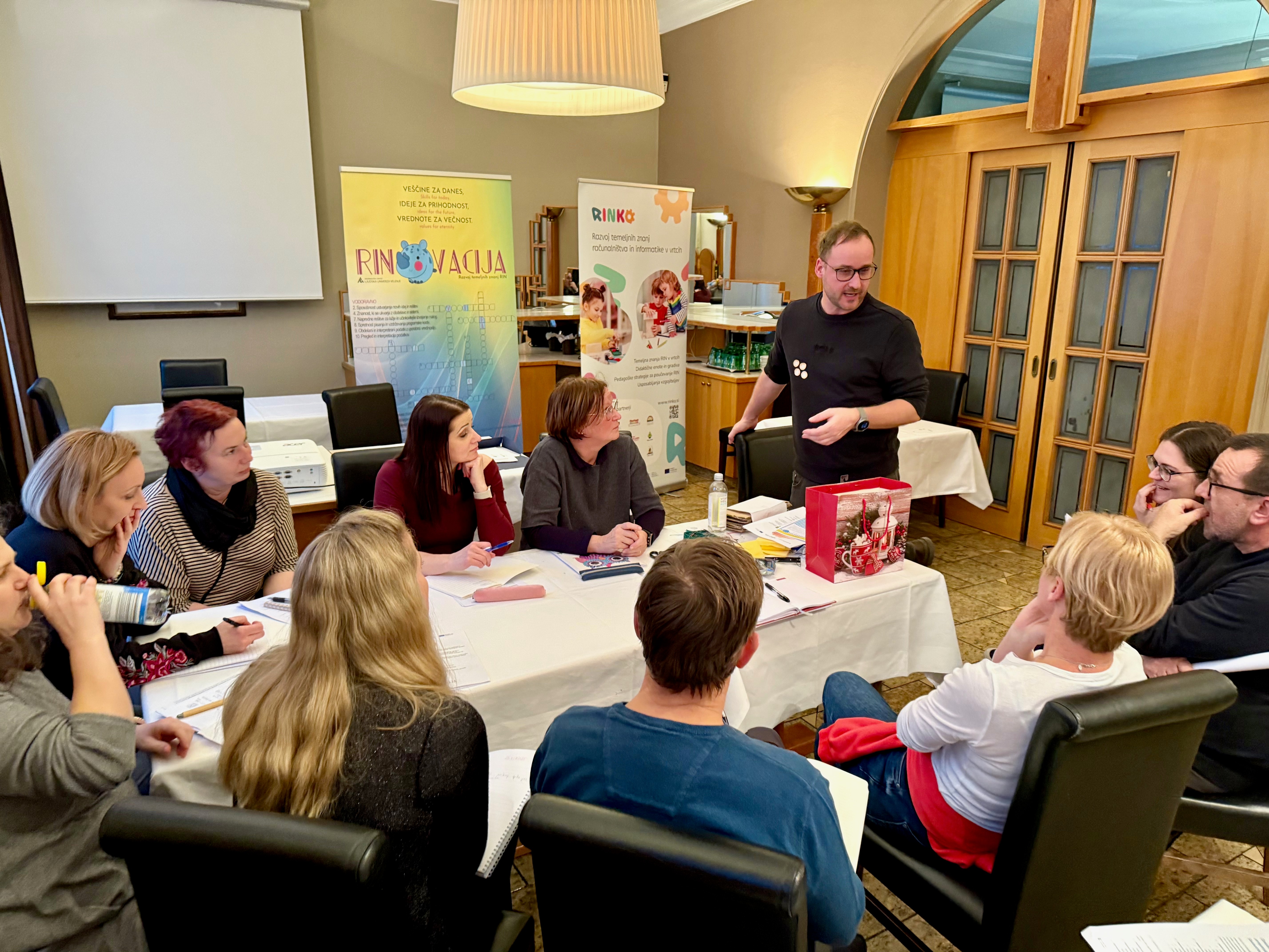 ČLANI PROJEKTA RINKO NA ŠTUDIJSKEM OBISKU V LINZU