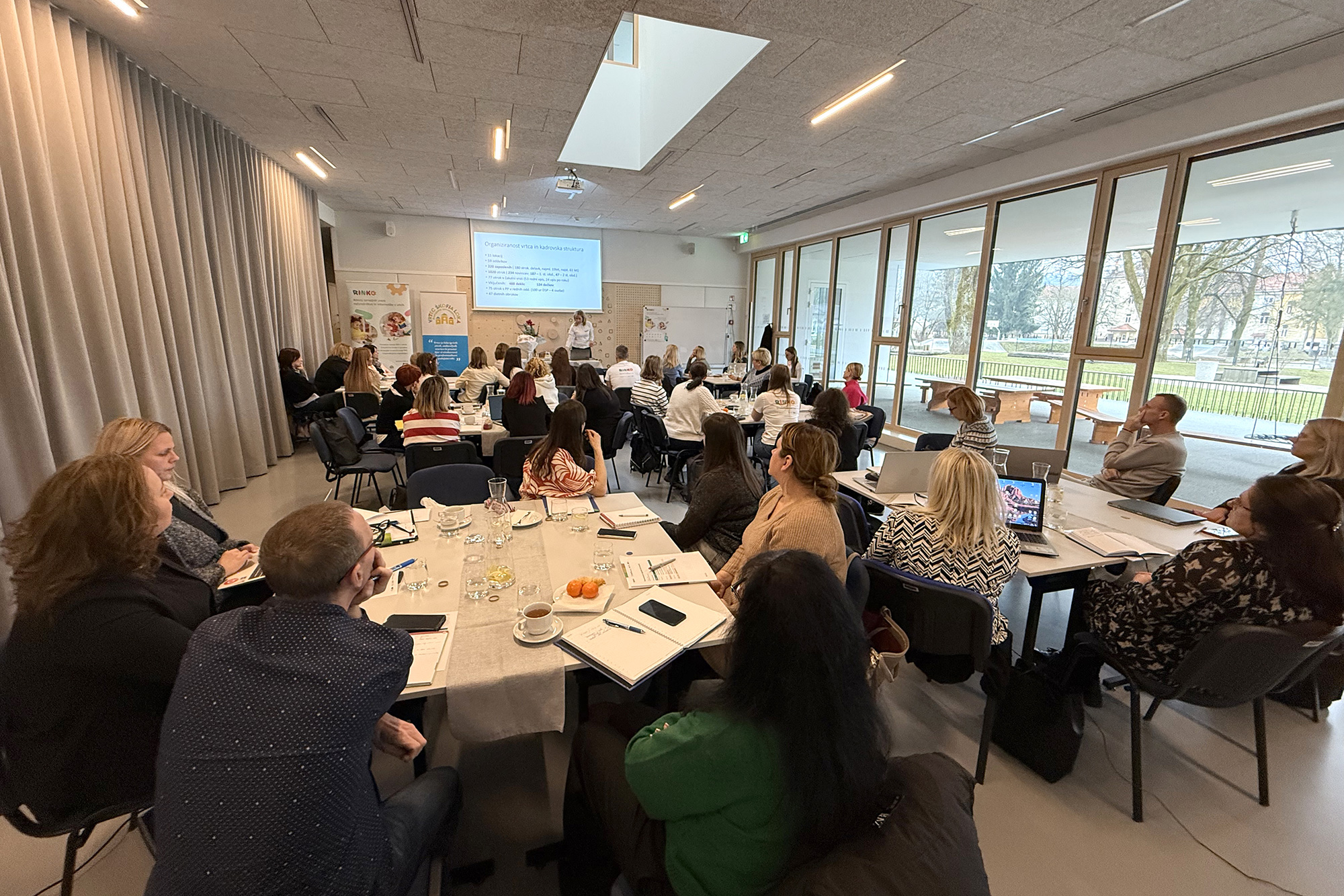 USPOSABLJANJE VZGOJITELJEV V OKVIRU PROJEKTA RINKO