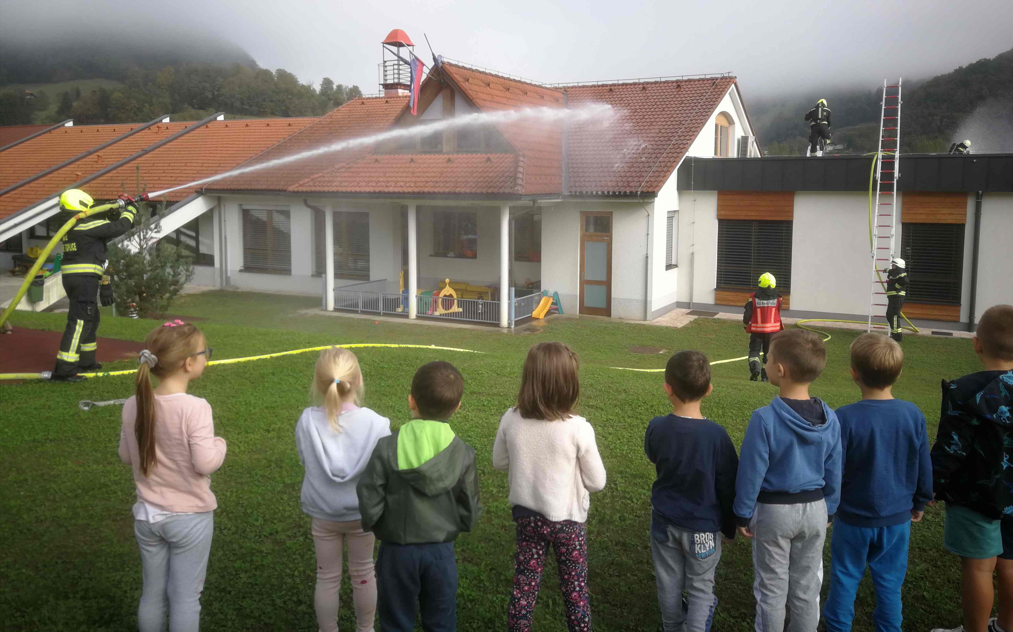 EVAKUACIJSKA VAJA V ENOTI RIMSKE TOPLICE