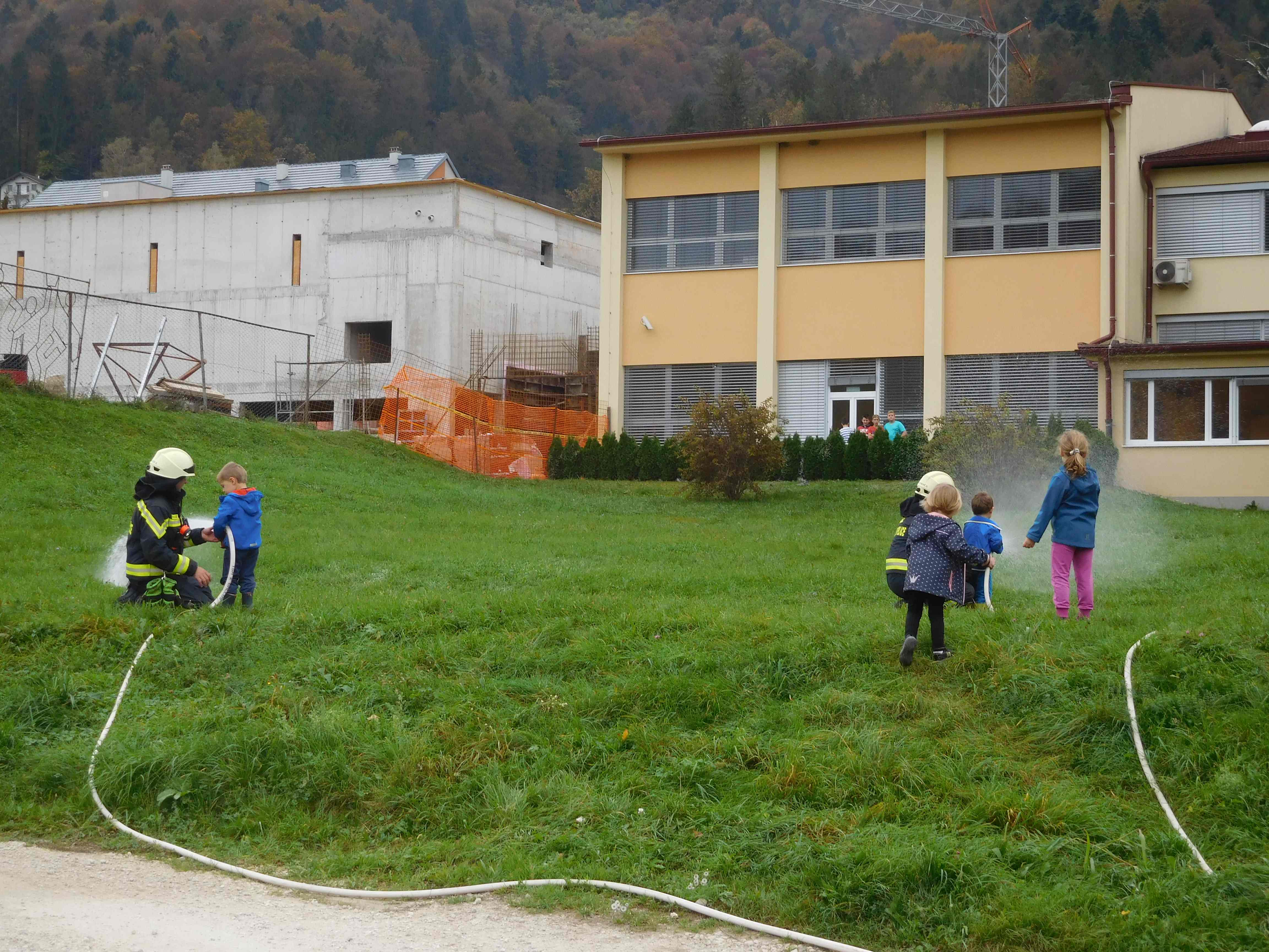 EVAKUACIJSKA VAJA V ENOTI RIMSKE TOPLICE
